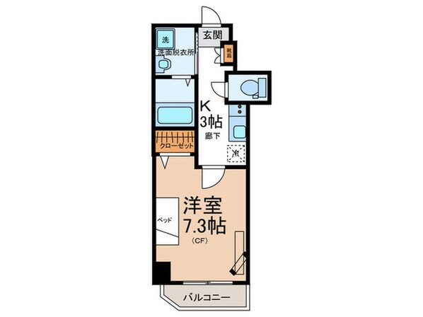 Ｋ－フロント加美北公園の物件間取画像